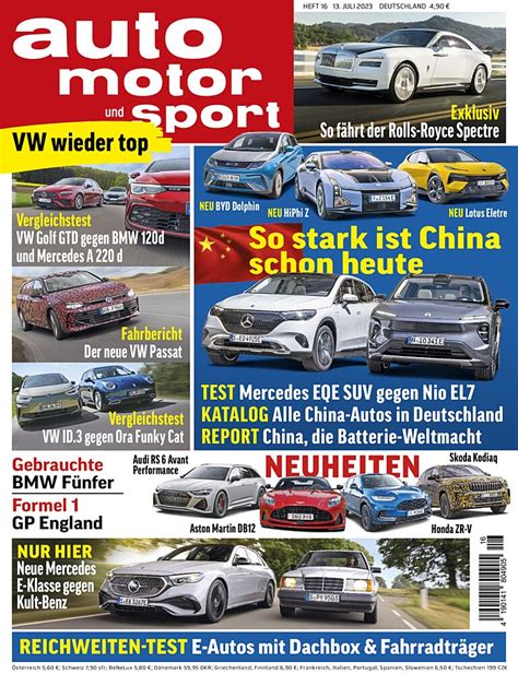 Auto Motor Und Sport De Auto Motor und Sport [DE] - EuroPress Polska Sp. z o.o. | Prasa Sklep  EMPIK.COM